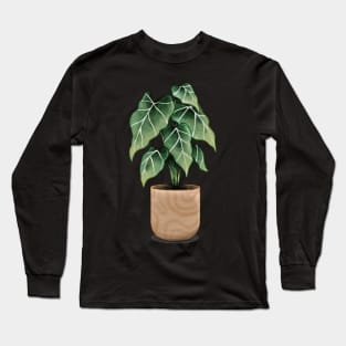 Alocasia frydek Long Sleeve T-Shirt